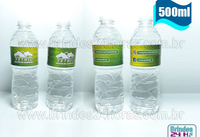 Agua Personalizada 500ml